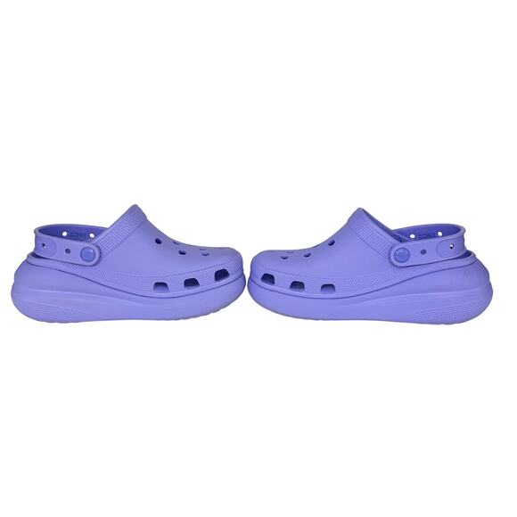 Crocs Mega Crush Clogs Platform Slip On Shoes Purple Womens 8 Comfort Retro - Picture 6 of 12
